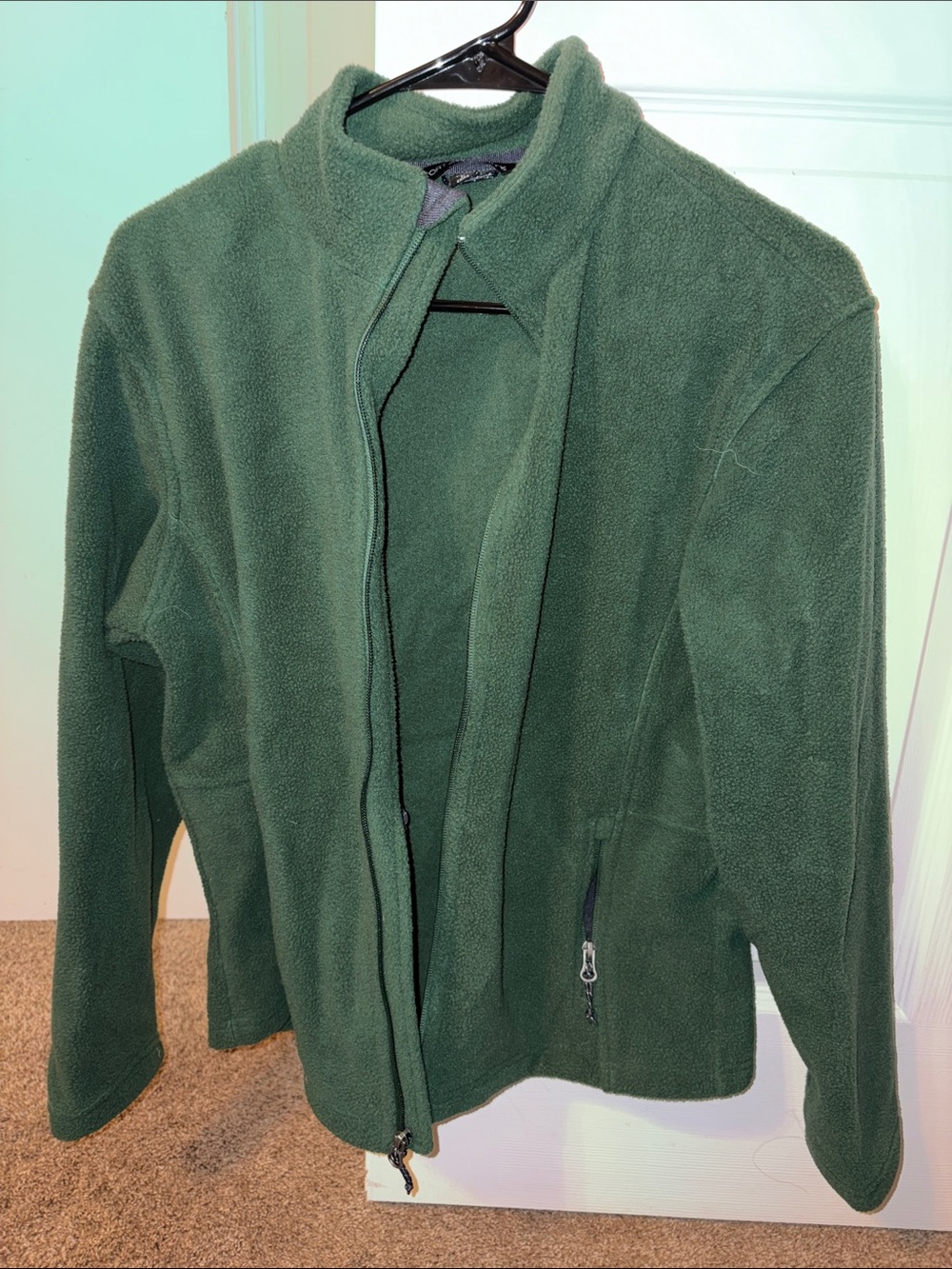 Kid’s Forest Green Fleece Jacket